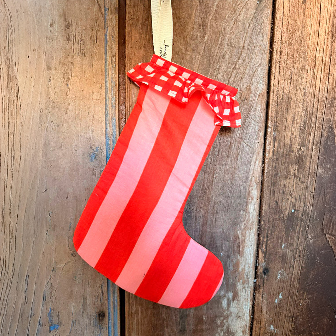 BOTA NAVIDEÑA DECORATIVA